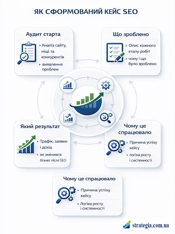 SEO кейси приклади просування сайтів