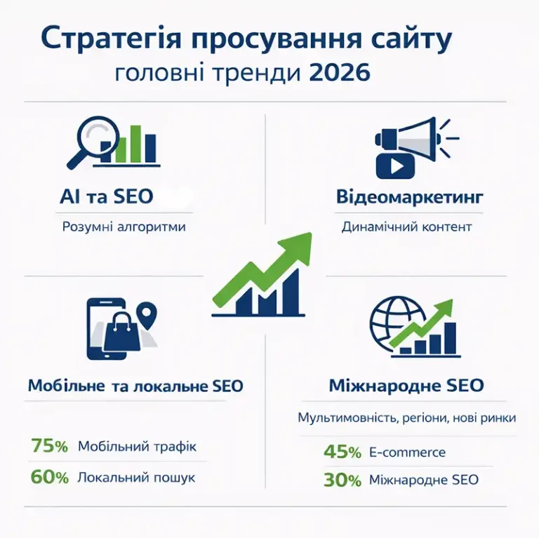 Стратегії просування сайту, головні тренди