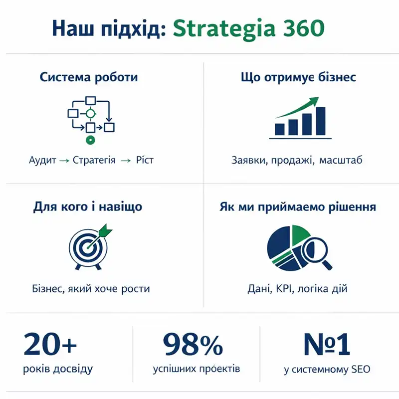 SEO агентство з практичним досвідом і системним підходом