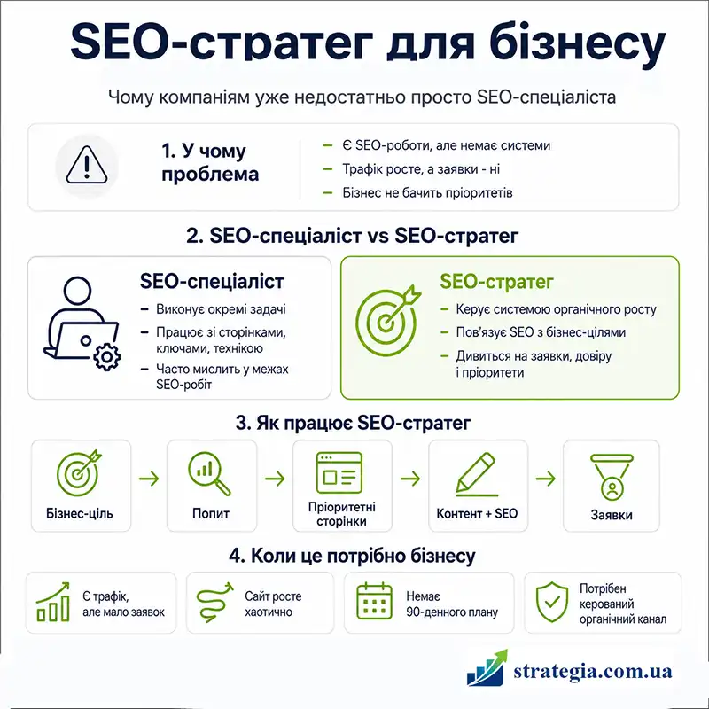 SEO агенція, фрілансер чи SEO-стратег: як вибрати формат без втрати бюджету