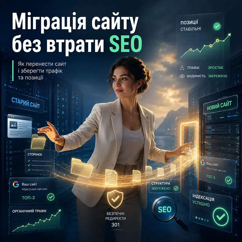 Що потрібно перенести під час SEO-міграції сайту