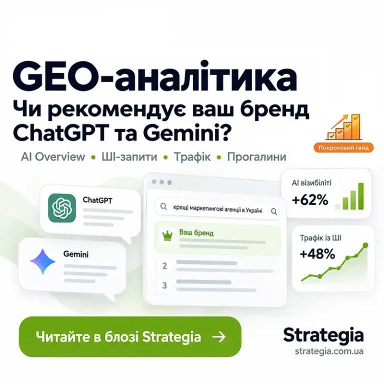 GEO-аналітик, як перевірити видимість бренду в ШІ